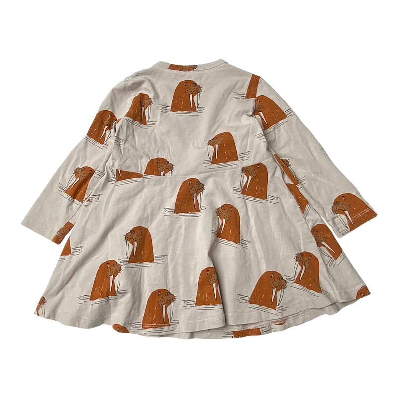 Mini Rodini dress, walrus | 80/86cm