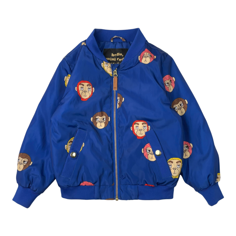 Mini Rodini bomber jacket, monkey | 104/110cm