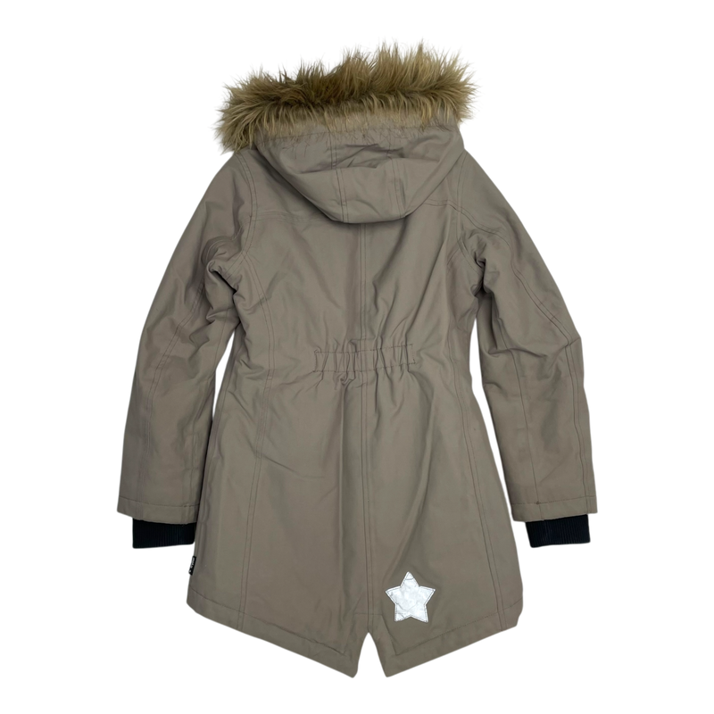 Molo peace winter parka, tan | 146cm