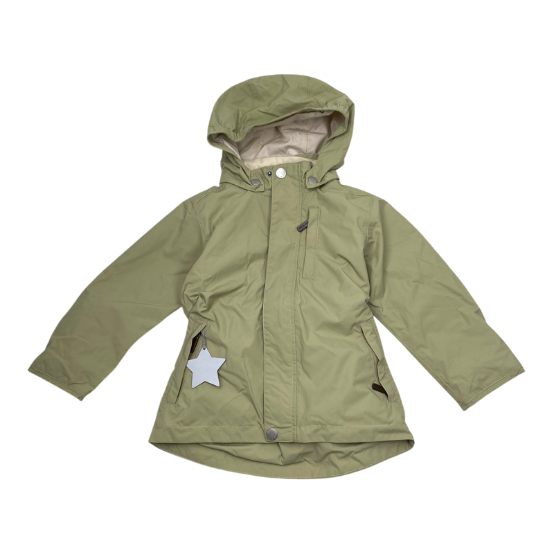 Mini A Ture matadwen midseason jacket, tea green | 104cm