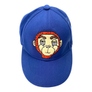 Mini Rodini monkey cap, blue | 48/50cm