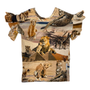 Gugguu frill t-shirt, animal | 80cm