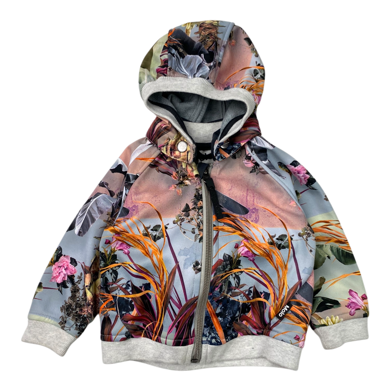 Molo high softshell jacket, palm springs | 74cm