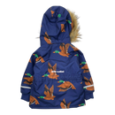 Mini Rodini K2 winter parka, birds | 92/98cm