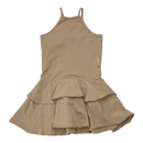 Gugguu spagetti frilla dress, wheat | 110cm