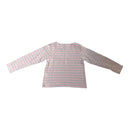 Langarm Shirt Silver Stripes (128)