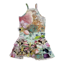 Gugguu spagetti frilla dress, candy | 80cm