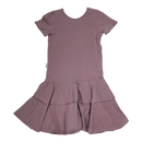 Gugguu t-shirt frilla dress, lavender | 140cm