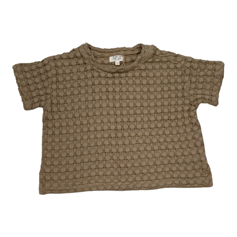 Simple folk the bay top, sand | 3-4y