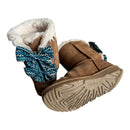 OG Lammfell Boots Blue Bows (EU 32,5)