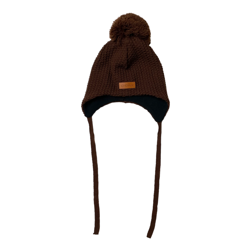 Gugguu merino beanie, chocolate | 50/51cm