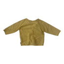 Organic Strickjacke Mustard Stripes (74/80)