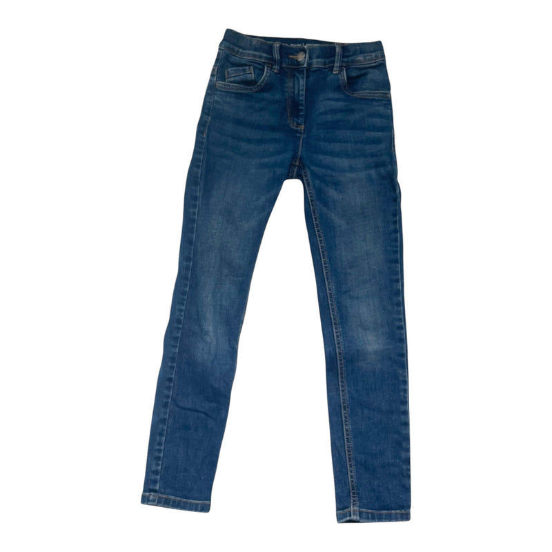 Organic Jeans Hose Slim Blau (128)