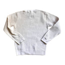 Waffelstrick Pullover Creme (122/128)