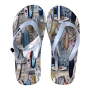 Molo zeppo flip flop sandals, summer wall | 27/28