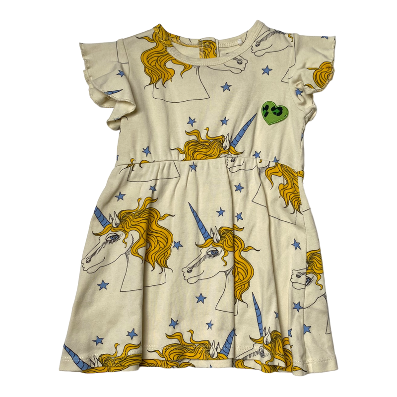 Mini Rodini dress, unicorn | 80/86cm