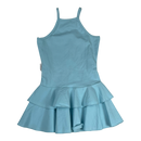 Gugguu spagetti frilla dress, aqua blue | 86cm
