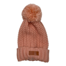 Gugguu merino pom beanie, pink | 40/43cm