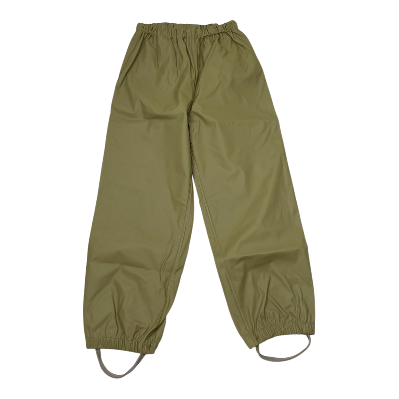 Mini A Ture matreinar rain pants, olive green | 128cm