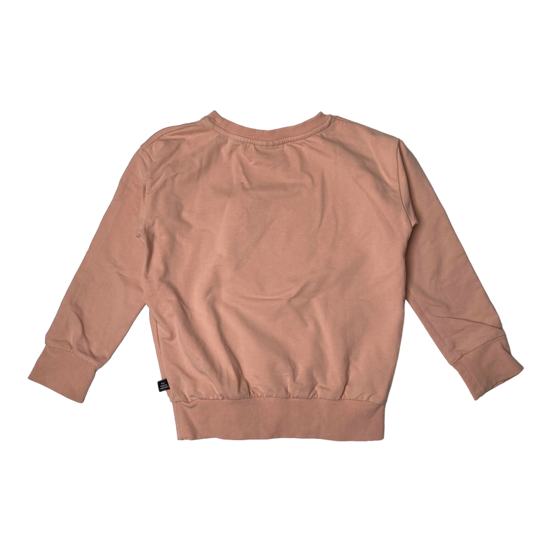 Papu logo sweatshirt, misty pink | 122/128cm