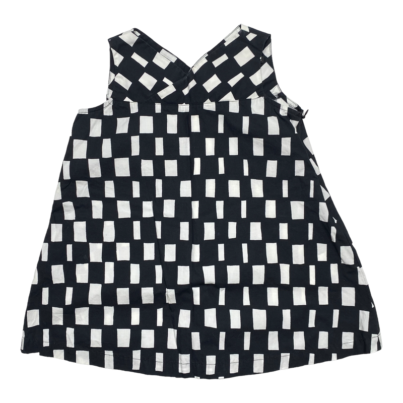 Marimekko dress, black/white | 80/86cm