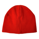 Mini Rodini knitted panda beanie, red | 52/54cm