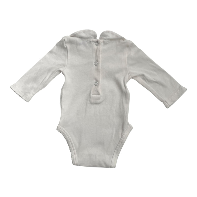 Baby Body White With Flowers (56)