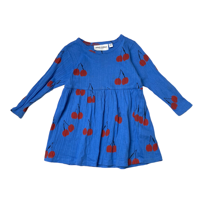 Mini Rodini dress, cherry | 80/86cm