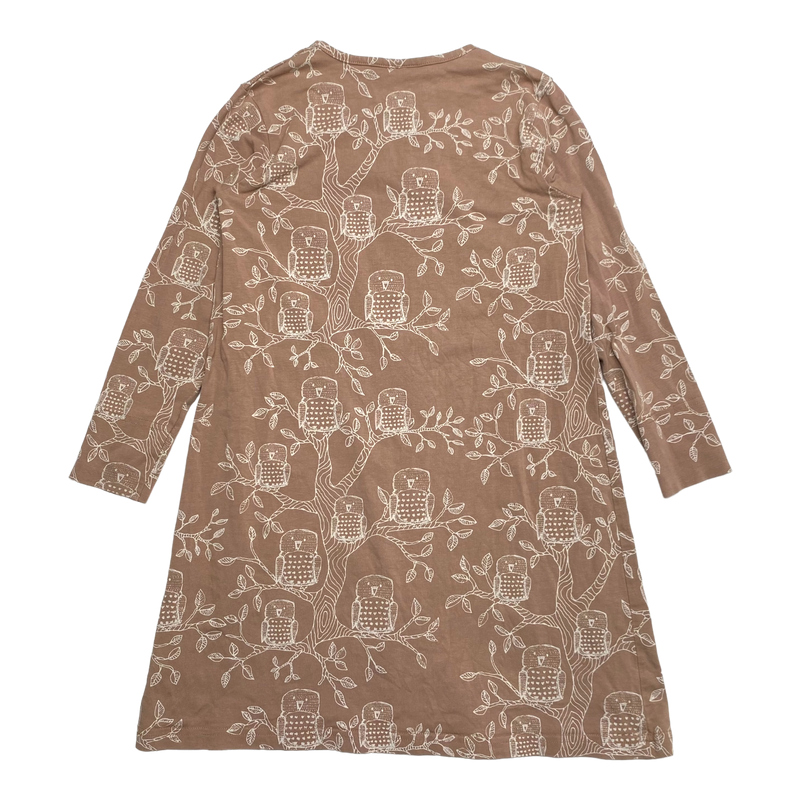 Aarre dress, pink owl | 110/116