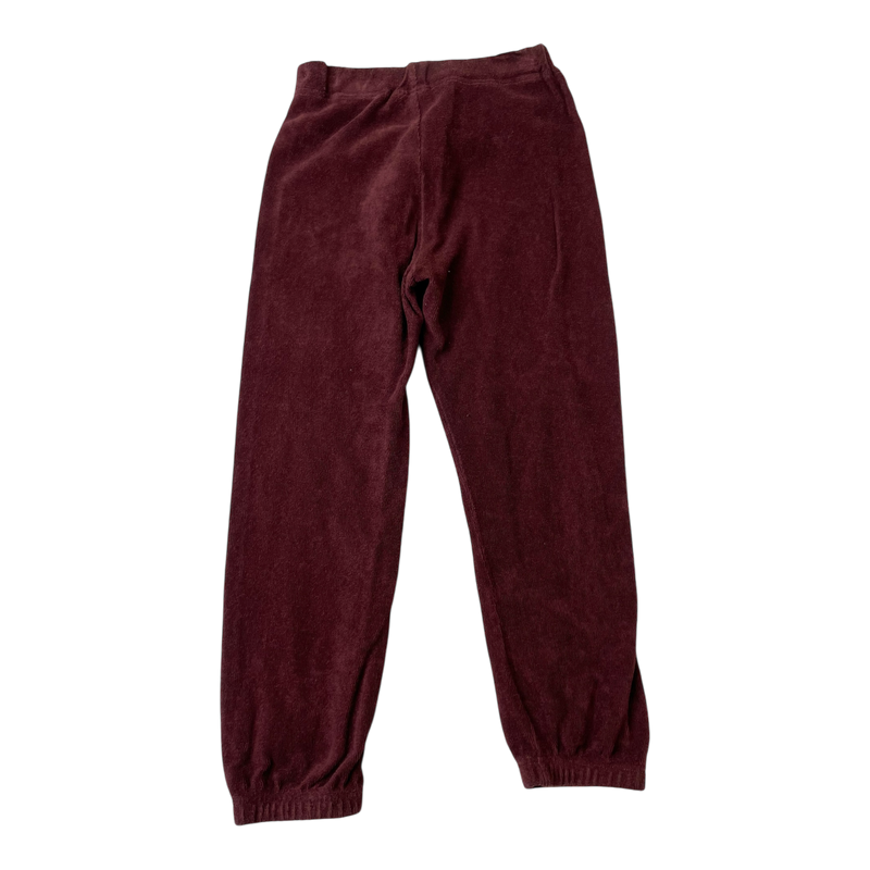 Mainio terry pants, dark brown | 110/116cm