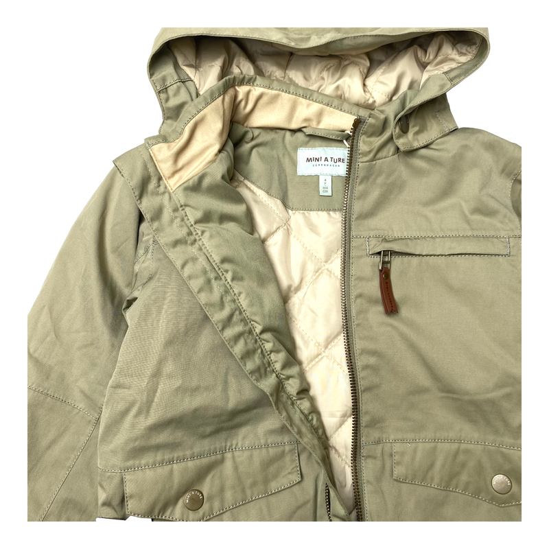 Mini A Ture alper spring parka, vert | 104cm