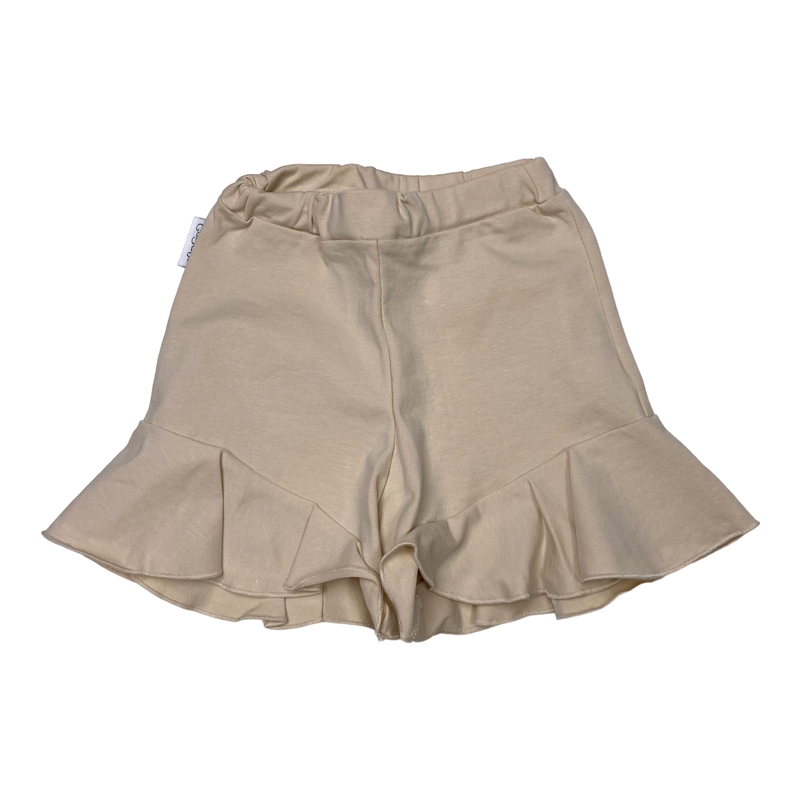 Gugguu frill shorts, wheat | 98cm