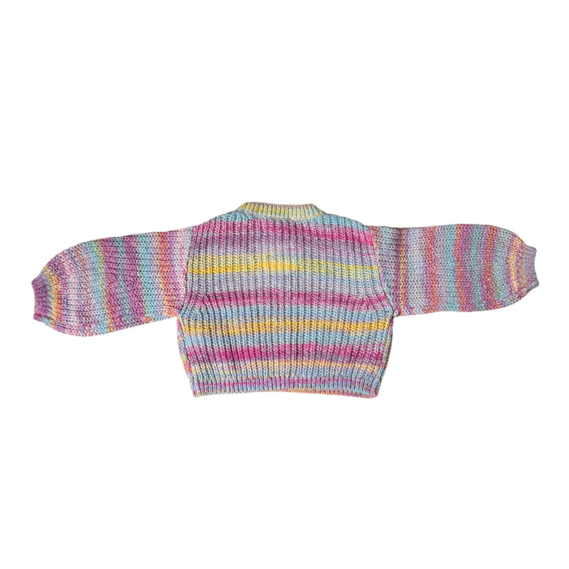 NEU Stella McCartney recycled Pullover Rainbow (98/104)