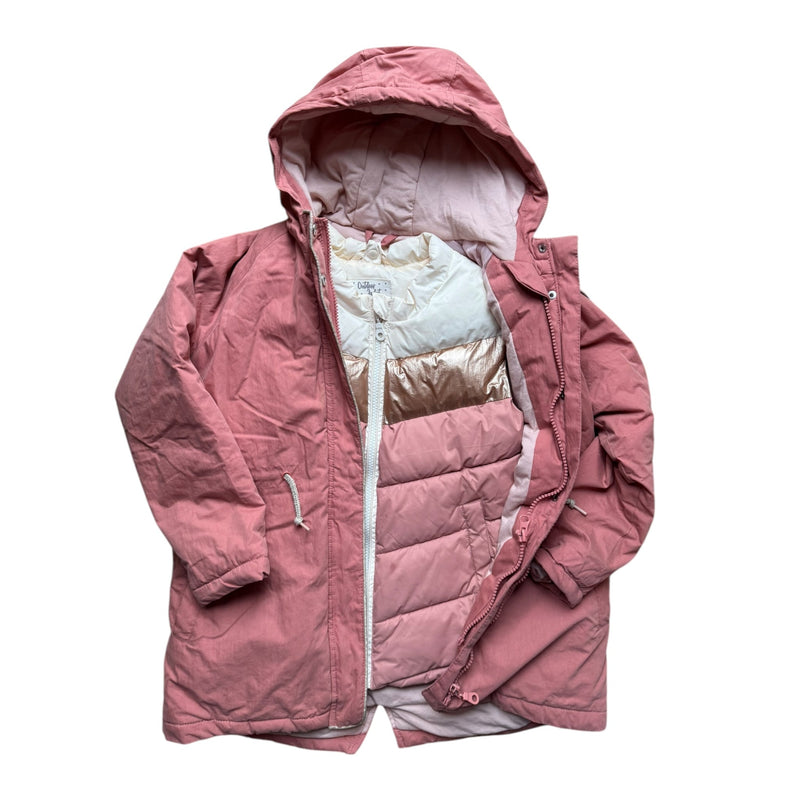 3-in-1 Wattierte Jacke plus Weste (134)