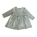 Baby Langarm Kleid Stripes (80)