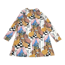 Mini Rodini dress, dog | 140/146cm