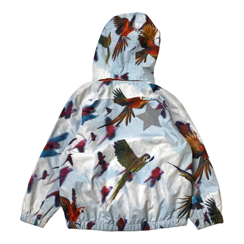 Molo waiton jacket, birds | 98/104cm