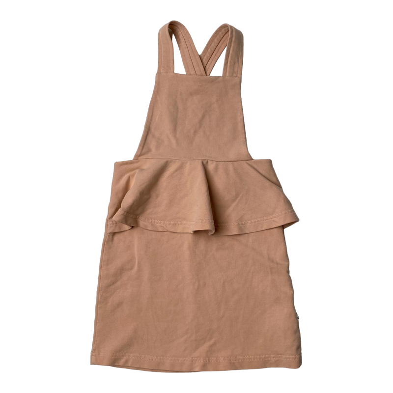 Kaiko dungaree skirt, pink | 110/116cm