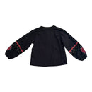 Organic Langarm Bluse Bloom (140)