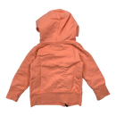 Gugguu zipper hoodie, peach pink | 86cm