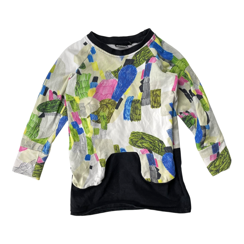 Papu sweatshirt, multicolor | 98/104cm