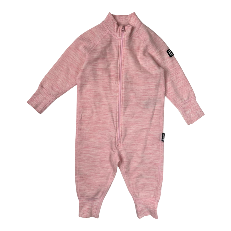 Reima parvin wool overall, pink | 80cm