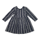 Kaiko dress, stripes | 74/80cm