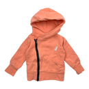 Gugguu zipper hoodie, peach pink | 86cm