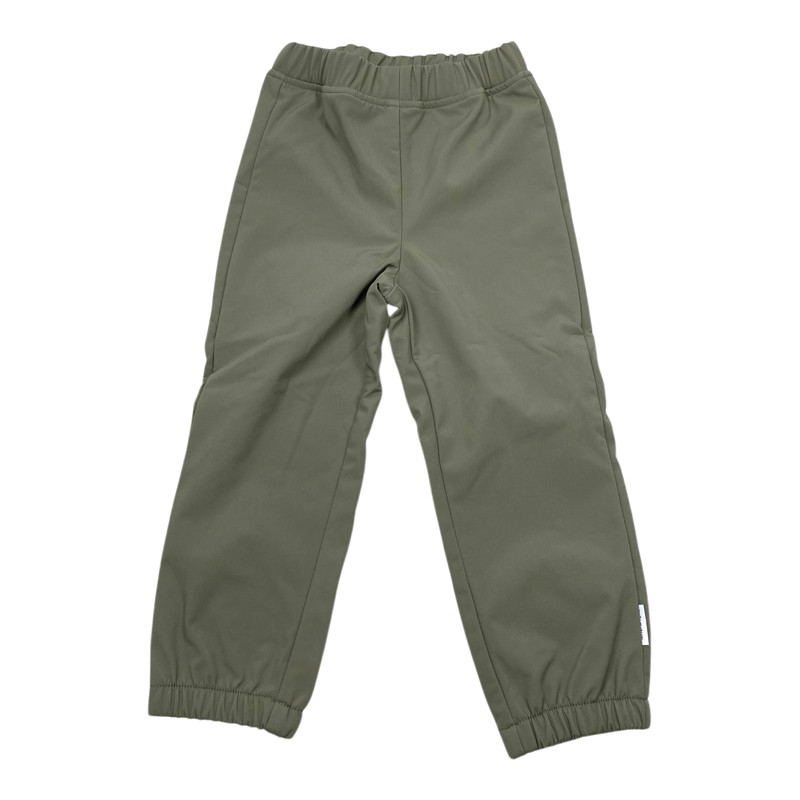 Mini A Ture mataian midseason softshell pants, tea green | 104cm