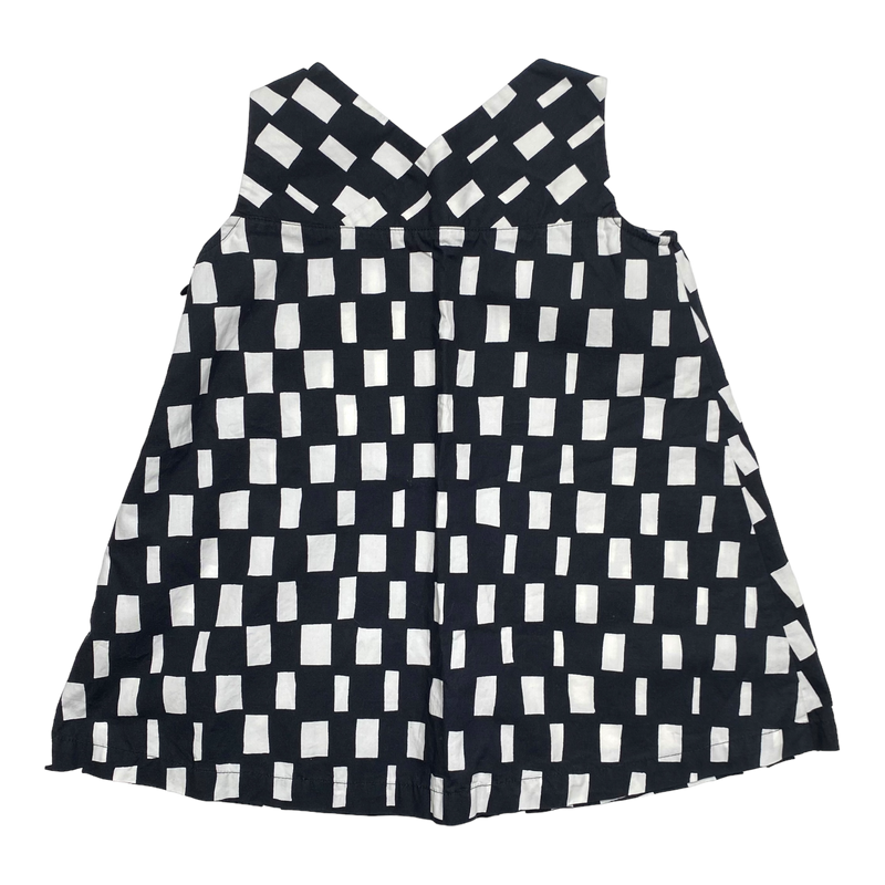 Marimekko dress, black/white | 80/86cm