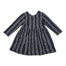 Kaiko dress, stripes | 74/80cm