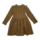 Mainio merino dress, brown | 86/92cm