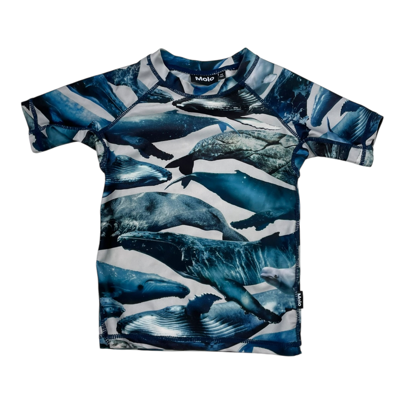 Molo UV swim shirt, dolphin | 98/104cm