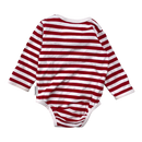 Marimekko tasaraita body, red/white | 74cm